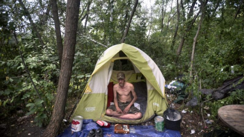 Tent City Bangor Maine